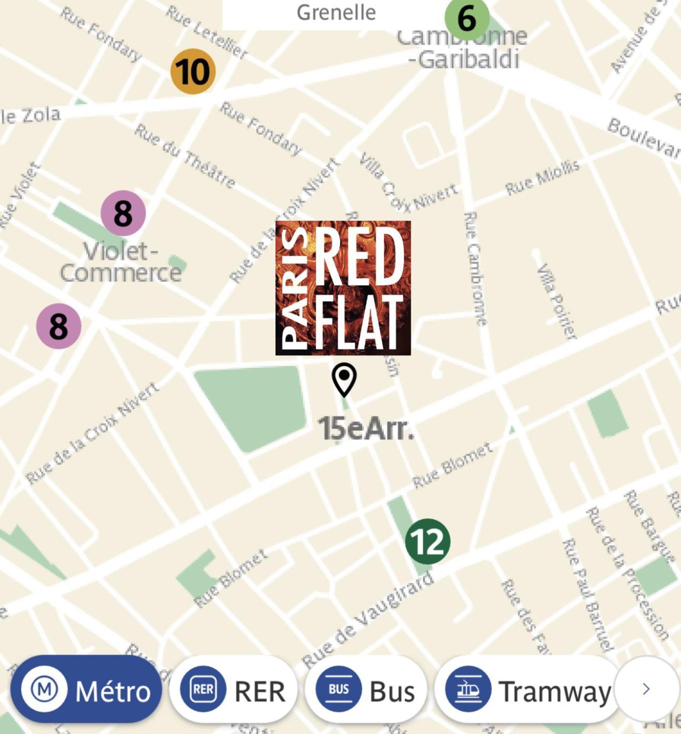 Апартаменты Red Flat Париж Экстерьер фото